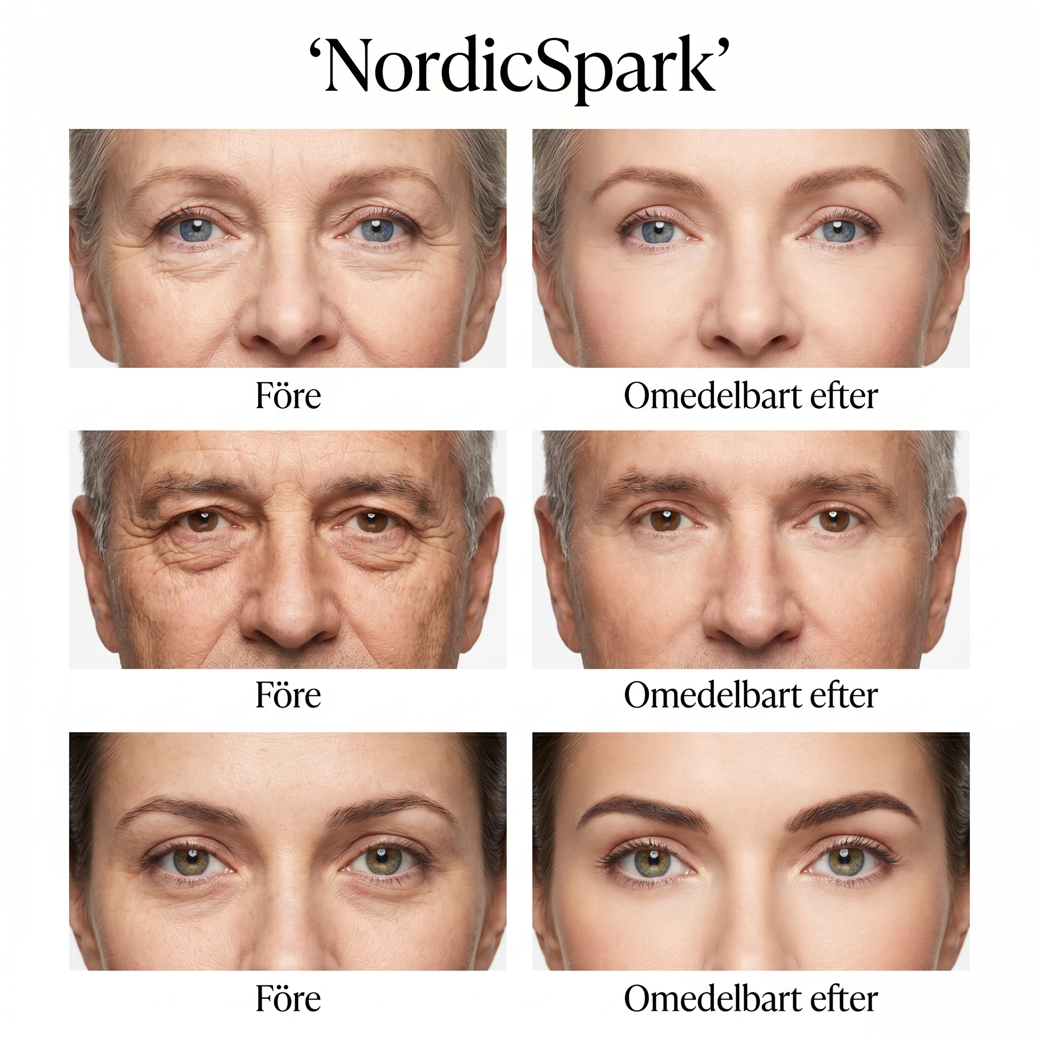 NordicSpark - Bli Av Med Rynkor & Påsar Under Ögonen